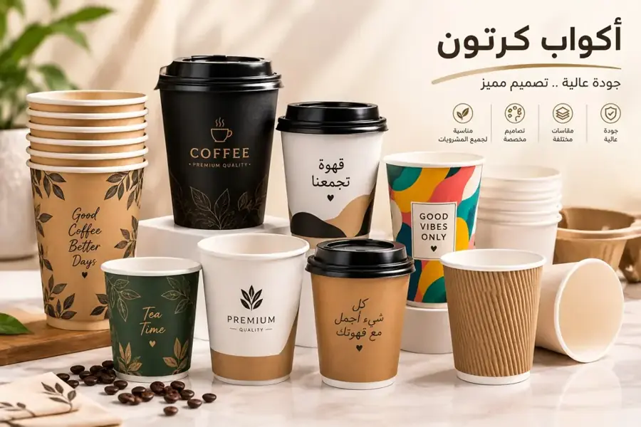 طباعة الأكواب الورقية